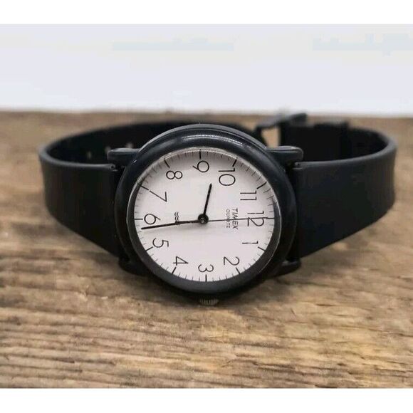 Timex Black With White Dial 33mm Watch - Picture 2 of 9